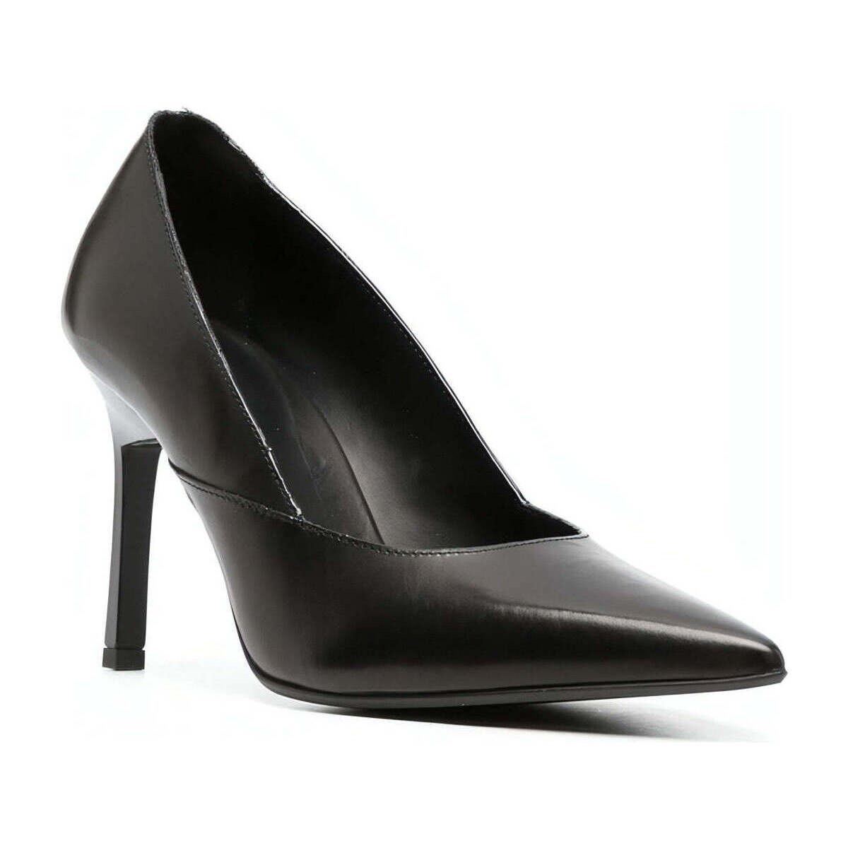 Chaussures Femme Escarpins Calvin Klein Jeans geo stiletto pump 90 Noir
