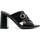 Chaussures Femme Sandales sport Calvin Klein Jeans x slide sandal 85 w/hw Noir