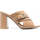 Chaussures Femme Sandales sport Calvin Klein Jeans x slide sandal 85 w/hw Beige