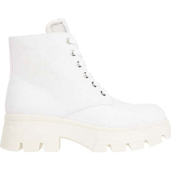 Chaussures Femme Bottines Calvin Klein Jeans chunky boot Blanc