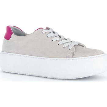 Chaussures Femme Baskets basses Gabor steam, pink casual closed sport shoe Gris