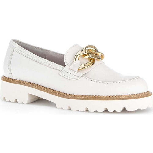 Chaussures Femme Mocassins Gabor latte (gold) casual closed loafers Blanc
