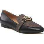 rory leather logo loafer