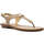 Chaussures Femme Sandales sport MICHAEL Michael Kors mk plate thong sandals Marron