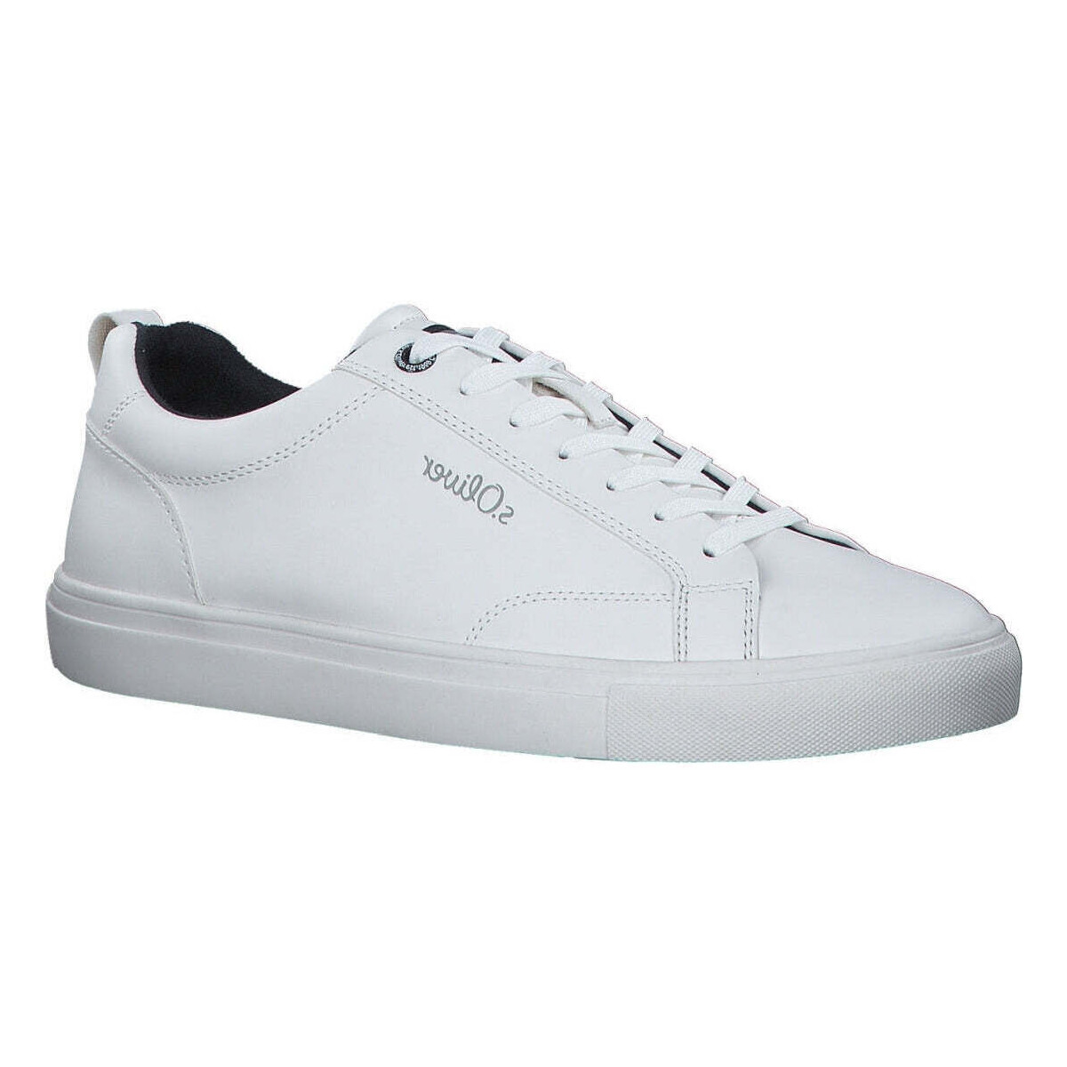 Chaussures Homme Baskets basses S.Oliver white casual closed sport shoe Blanc