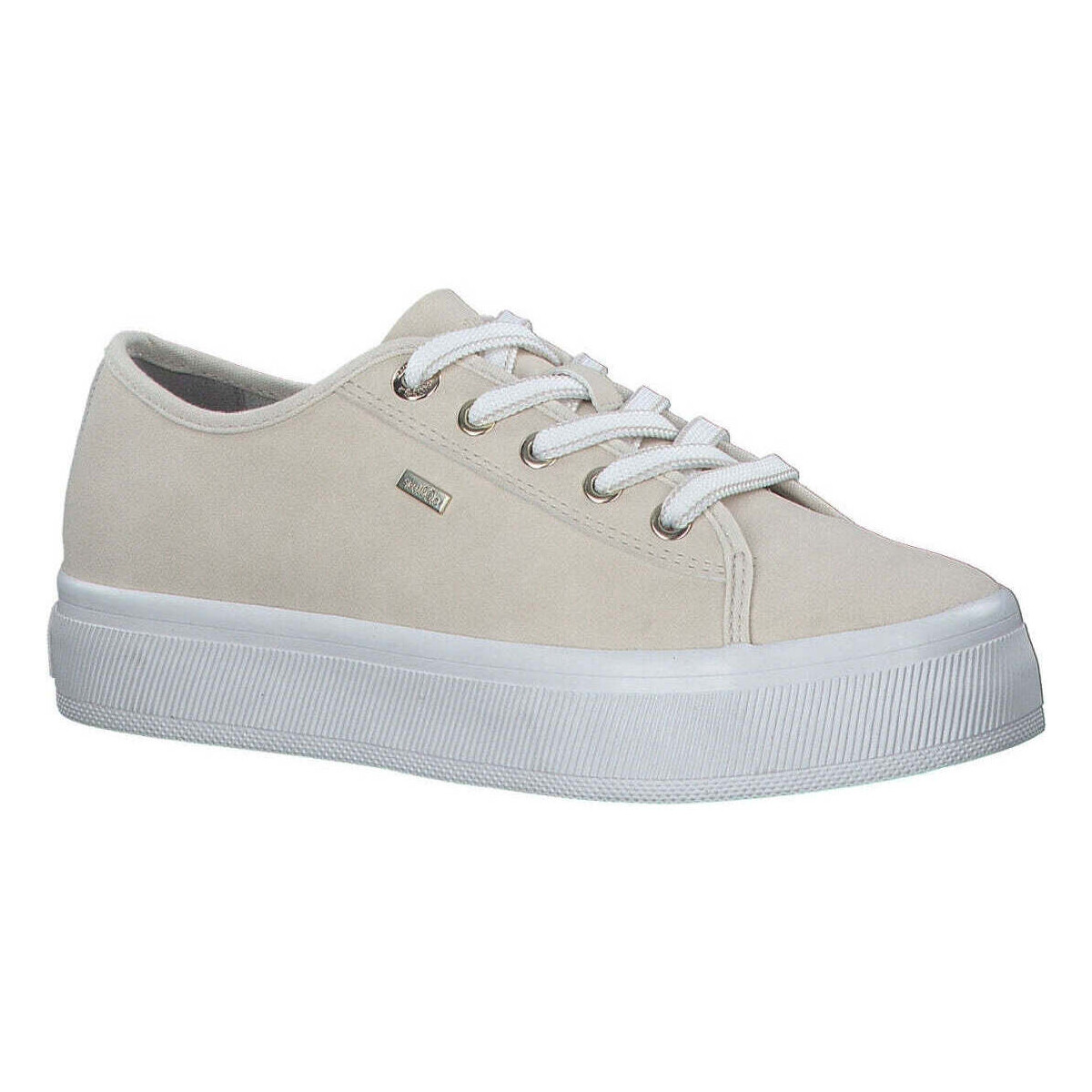 Chaussures Femme Baskets basses S.Oliver beige casual closed sport shoe Beige