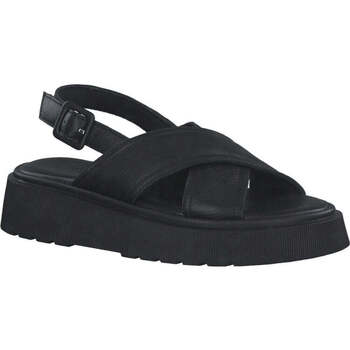 sandales s.oliver  black casual open sandals 