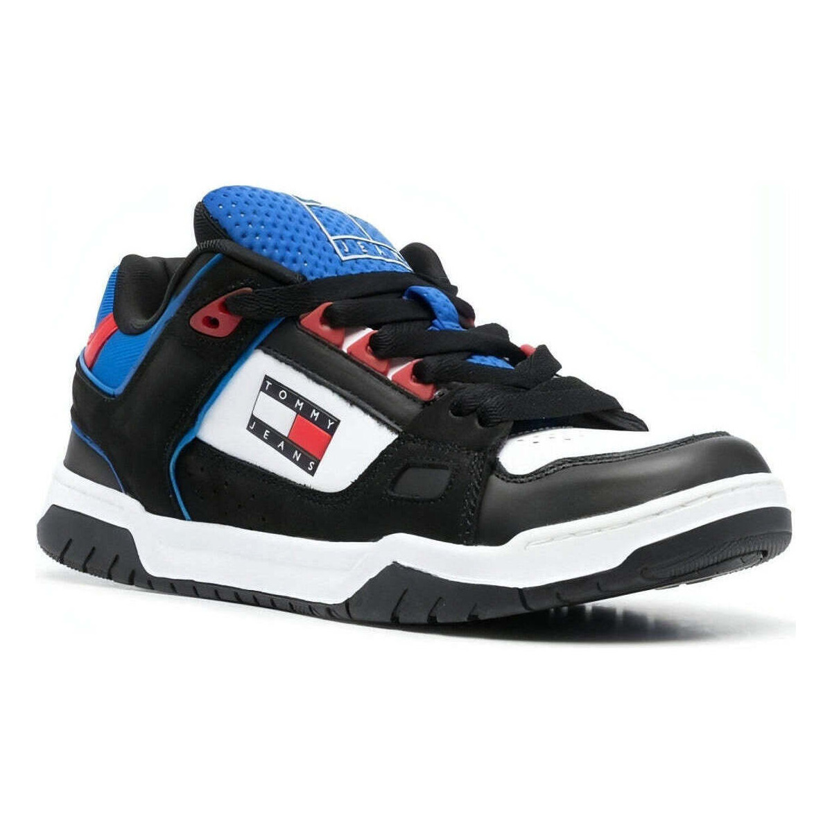 Chaussures Homme Baskets basses sear Tommy Jeans jeans skate sneaker Noir