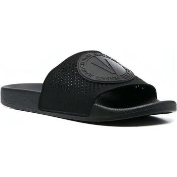 Chaussures Homme Chaussons Versace Jeans Couture fondo slide slippers Noir