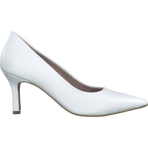 Chaussures Femme Escarpins Tamaris white leather elegant closed pumps Blanc