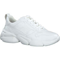 Puma Cali Wedge sneakers in triple white