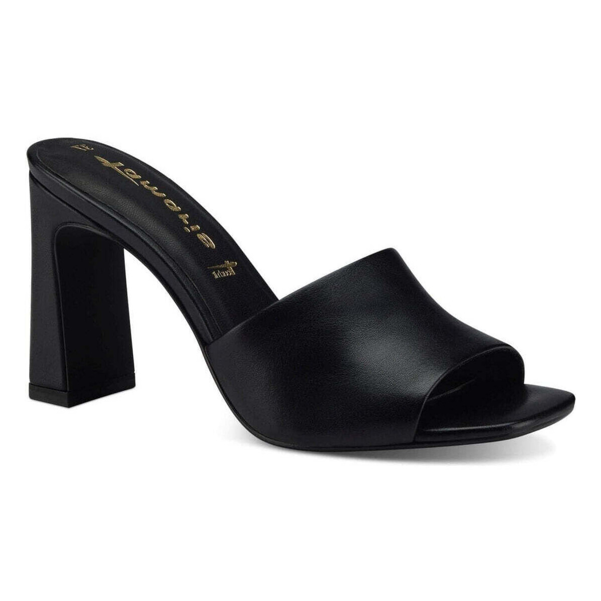 Chaussures Femme Mules Tamaris black elegant open mules Noir