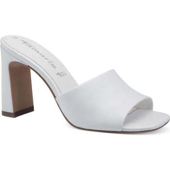 Chaussures Femme Mules Tamaris white elegant open mules Blanc