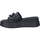 Chaussures Femme Chaussons Tamaris black casual open slippers Noir
