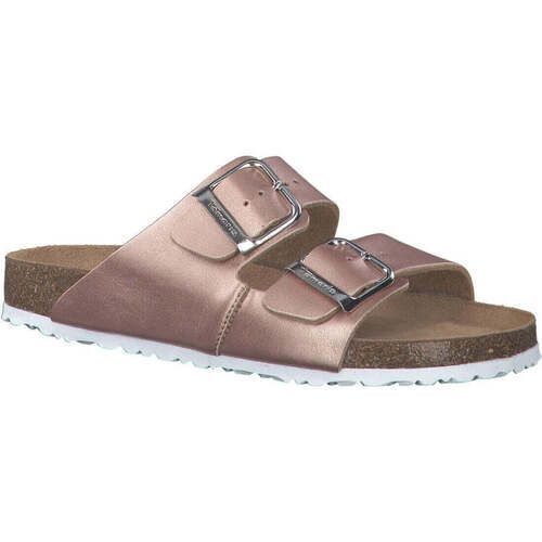 Chaussures Femme Chaussons Tamaris rose gold casual open slippers Rose