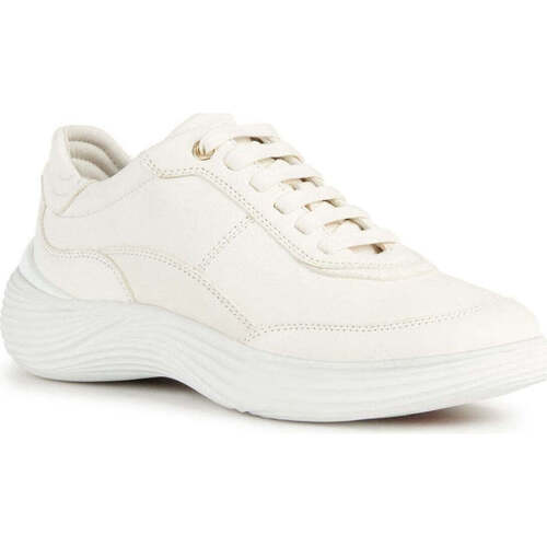 Chaussures Femme Baskets basses Geox fluctis sport shoes Blanc