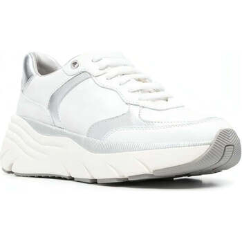 Chaussures Femme Baskets basses Geox diamanta sport shoes Blanc
