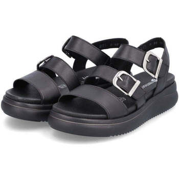 Remonte black casual open sandals Noir