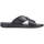Chaussures Homme Chaussons Rieker black casual open slippers Noir