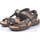 Chaussures Homme Sandales sport Rieker brown casual open sandals Marron