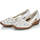 Chaussures Femme Sandales sport Rieker white casual part-open sandals Blanc