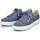 Chaussures Femme Baskets basses Rieker blue casual closed sport shoe Bleu