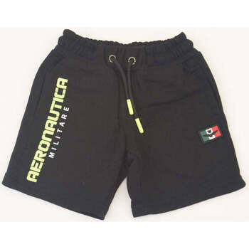 Vêtements Garçon Shorts Green / Bermudas Aeronautica Militare  Noir