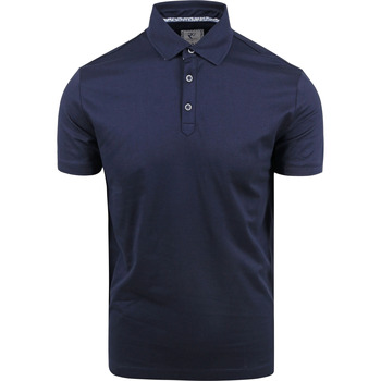 Vêtements Homme T-shirts & Polos R2 Amsterdam Polo Marine Bleu