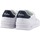 Chaussures Femme Bottes Ralph Lauren POLO  Sneaker Donna White Navy 809829824003D Blanc