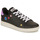 Chaussures Fille Baskets basses Adidas Sportswear ADVANTAGE K Noir / Fleurs