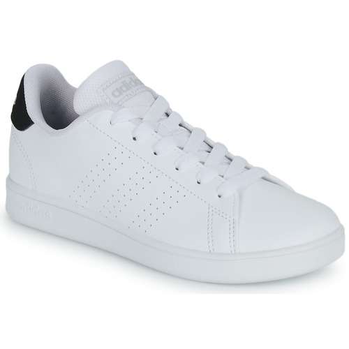 Chaussures Enfant Baskets basses color Adidas Sportswear ADVANTAGE K Blanc / Noir