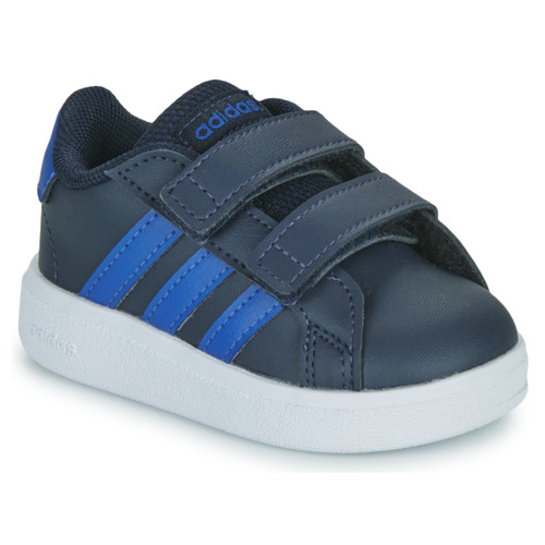 Adidas Sportswear GRAND COURT 2.0 CF I Bleu - Livraison Gratuite | Spartoo  ! - Chaussures Baskets basses Enfant 32,99 €