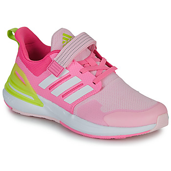 Chaussures Fille Baskets basses Adidas Sportswear RapidaSport EL K Rose / Blanc