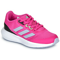 Chaussures Fille Baskets basses Adidas ribbad Sportswear RUNFALCON 3.0 K Rose / Blanc