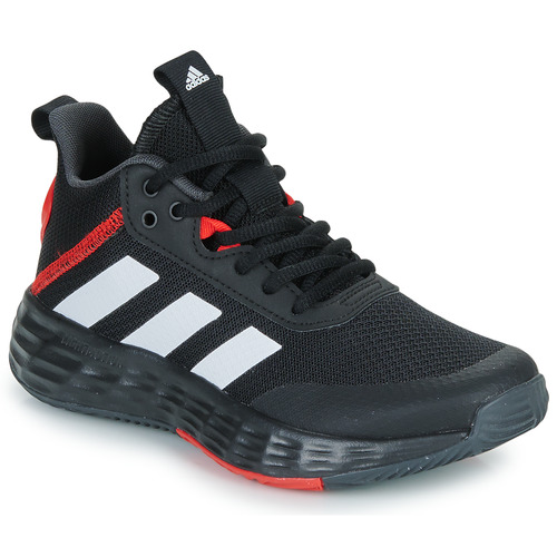Chaussures Enfant Basketball Adidas hooded Sportswear OWNTHEGAME 2.0 K Noir / Rouge
