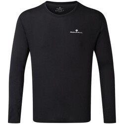 Vêtements Homme T-shirts manches longues Ronhill CS1722 Noir