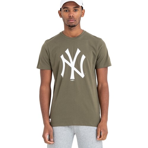 Vêtements Homme T-shirts manches courtes New-Era  Vert