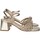 Chaussures Femme Sandales et Nu-pieds Pasquini 2450/160 Doré
