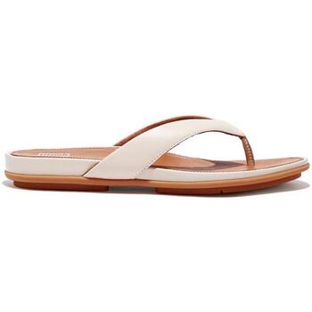 Chaussures Femme Tongs FitFlop Gracie Leather Des Sandales Rose
