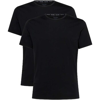 Vêtements Homme T-shirts & Polos Calvin Klein Jeans 2P S/S Crew Neck Noir