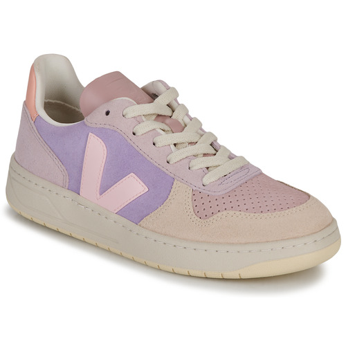 Chaussures Baskets basses whiite Veja V-10 Multicolore