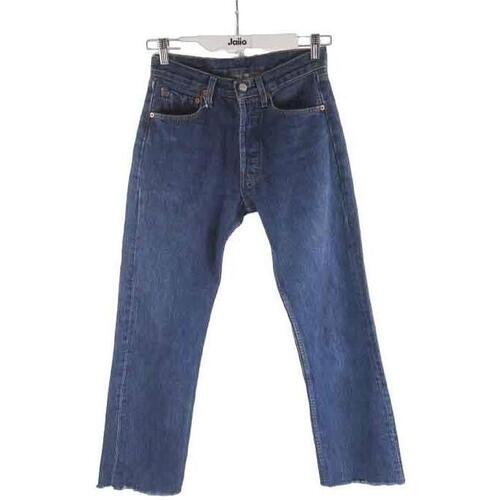 Vêtements Femme Jeans Levi's Jean droit 501 en coton Bleu