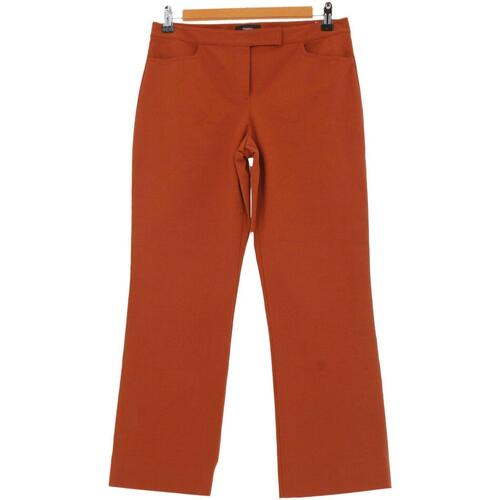 Vêtements Femme Pantalons Theory Pantalon court en coton Orange