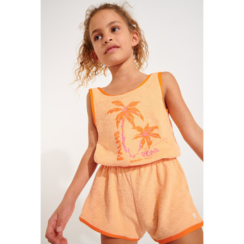 Vêtements Fille Azul Shorts / Bermudas Banana Moon M LOULOU WHITEBAY Orange