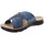 Chaussures Homme Mules Axa -28136A Bleu