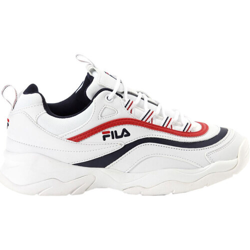 Chaussures Femme Baskets mode Fila Ray low wmn Blanc