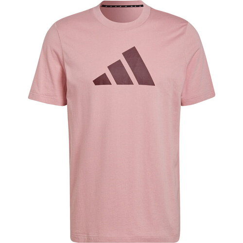 Vêtements Homme T-shirts manches courtes adidas Originals M FI 3BAR TEE Rose