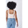 Vêtements Femme Débardeurs / T-shirts Essentials sans manche Project X Paris Débardeur F231006 Blanc