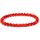 Montres & Bijoux Bracelets Phoenix Import Bracelet élastique pierres de Corail Bambou Rouge