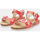 Chaussures Femme Sandales et Nu-pieds Bata Sandales pour fille avec brides et Rouge